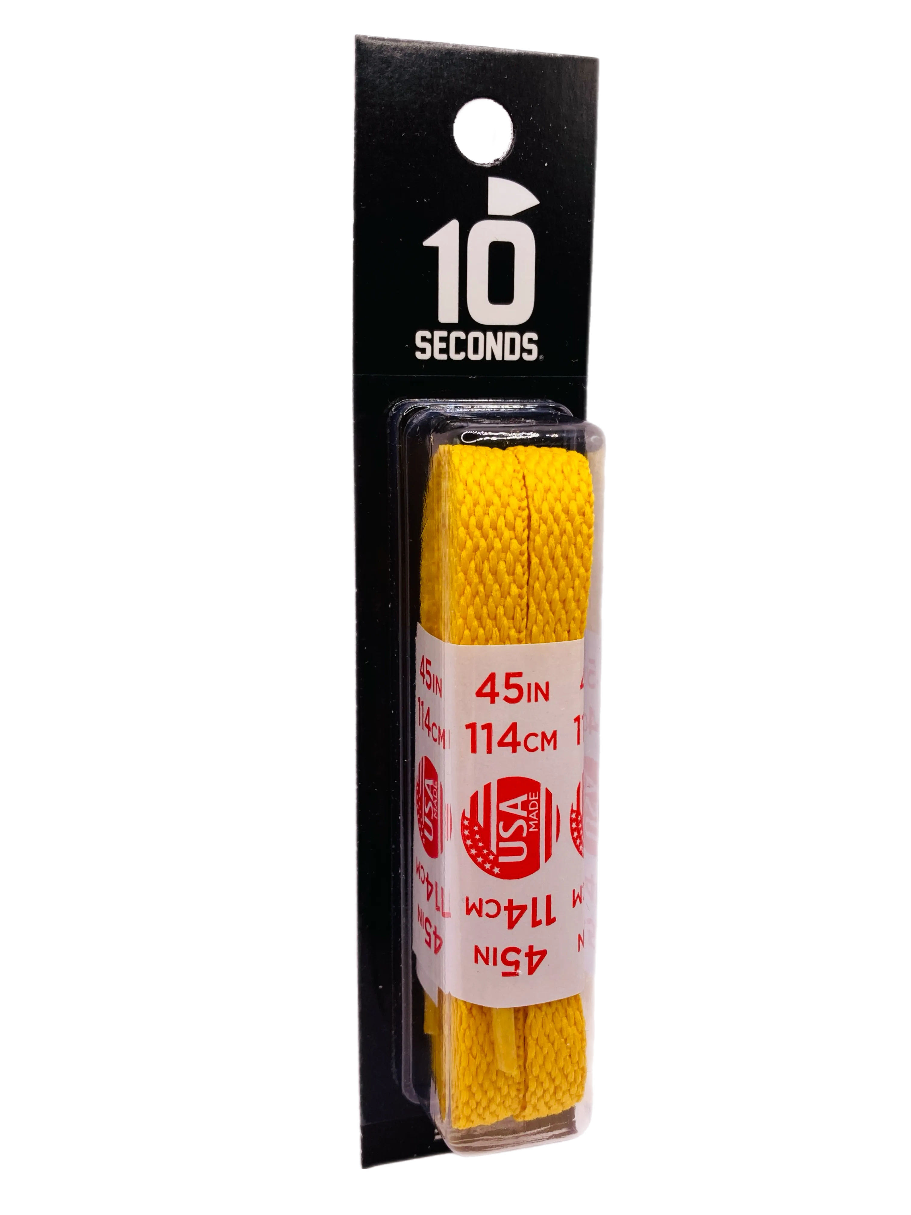 10 Seconds ® All-Pro ® Athletic Flat Laces | Gold [Blister Pack]