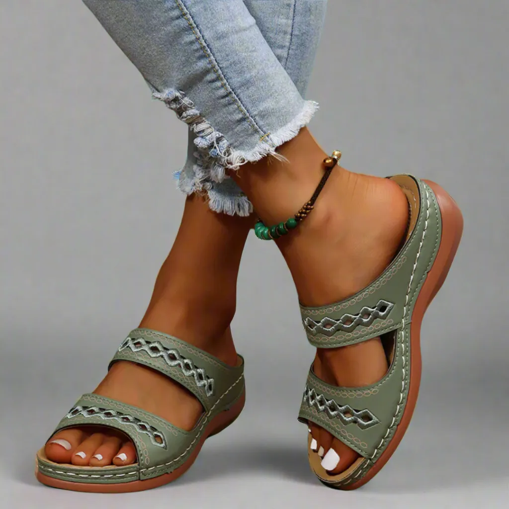 Delina | Luxury Orthopedic Sandals for Women - Ultimate Summer Comfort