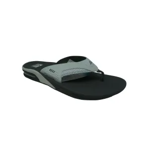 Reef Men's Fanning Flip Flop Sandals White Gray Size 14