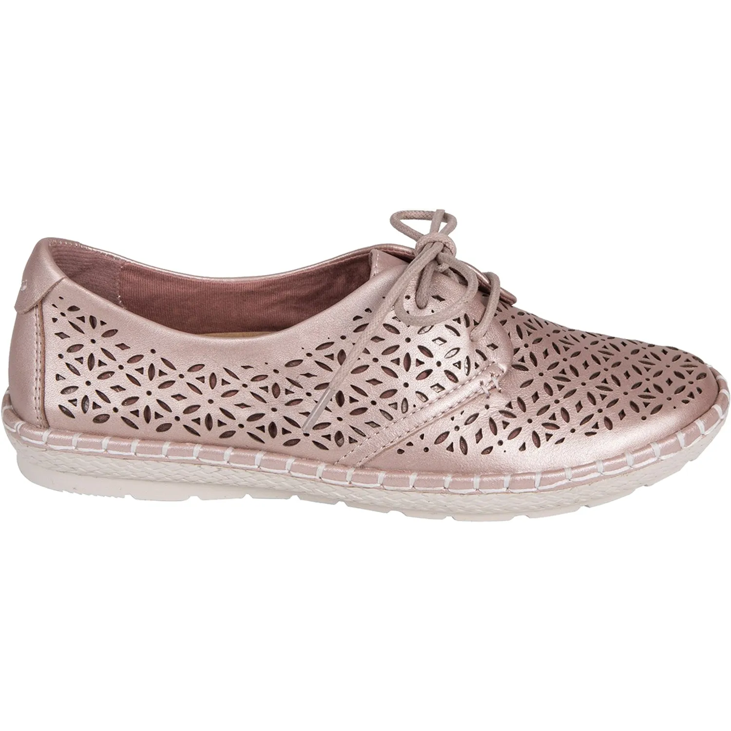 Women's Earth Pax Blush Leather